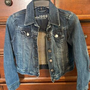 Gap Kids blue jeans jacket size M